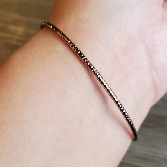 Rose Gold Starfish Cuff Bracelet - Picture 3 of 5